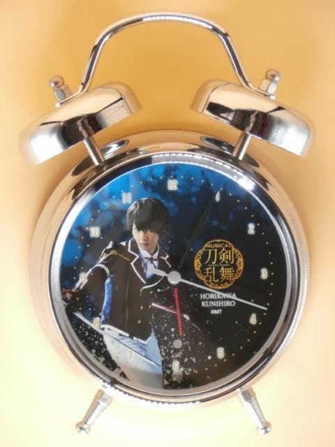 ミュージカル 刀剣乱舞 ボイス入り目覚まし時計 堀川国広:小越勇輝 ミュージカル 刀剣乱舞 ボイス入り目覚まし時計 堀川国広:小越勇輝